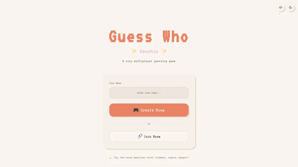 Guess Who Genshin preview